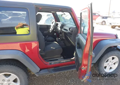 2012 Jeep Wrangler Sport из США, поврежденный, VIN 1C4GJWAG2CL143481